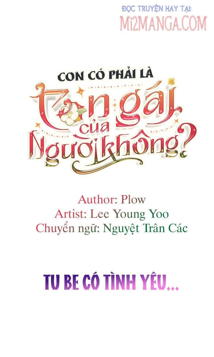 đọc truyện Con Có Phải Là Con Gái Của Người Không? Chương 59.5 ảnh 35 tại Thiên Thai Truyện