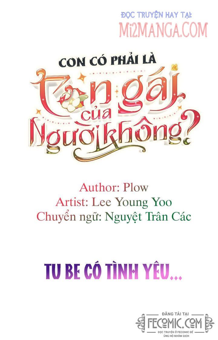 đọc truyện Con Có Phải Là Con Gái Của Người Không? Chương 67.5 ảnh 34 tại Thiên Thai Truyện