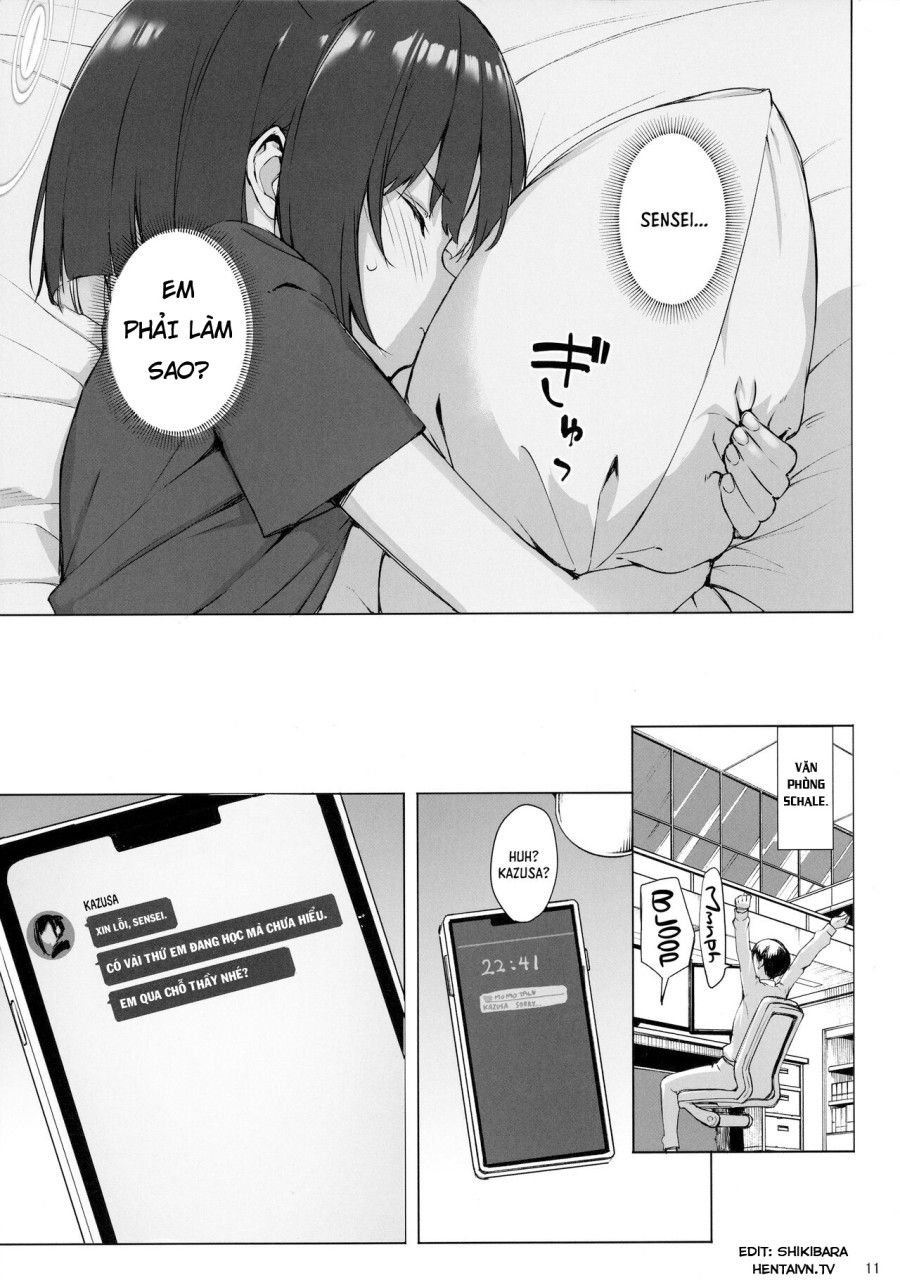 Con Mèo Đen Đã Già Blue Archive Oneshot page 13 - Giả Dược