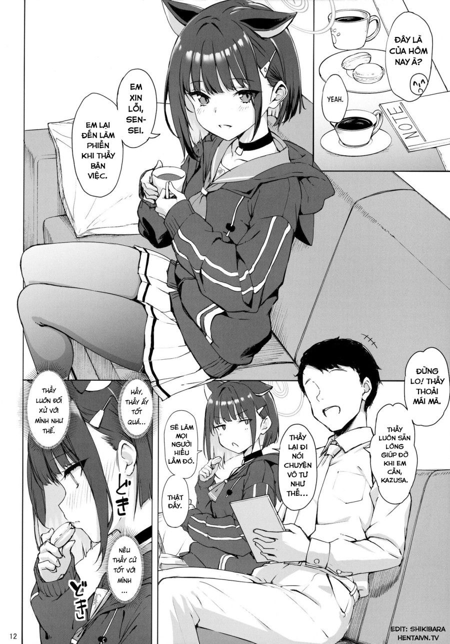 Con Mèo Đen Đã Già Blue Archive Oneshot page 14 - Giả Dược