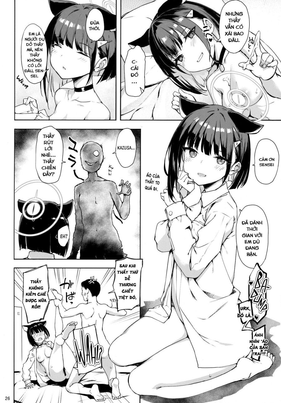 Con Mèo Đen Đã Già Blue Archive Oneshot page 28 - Giả Dược