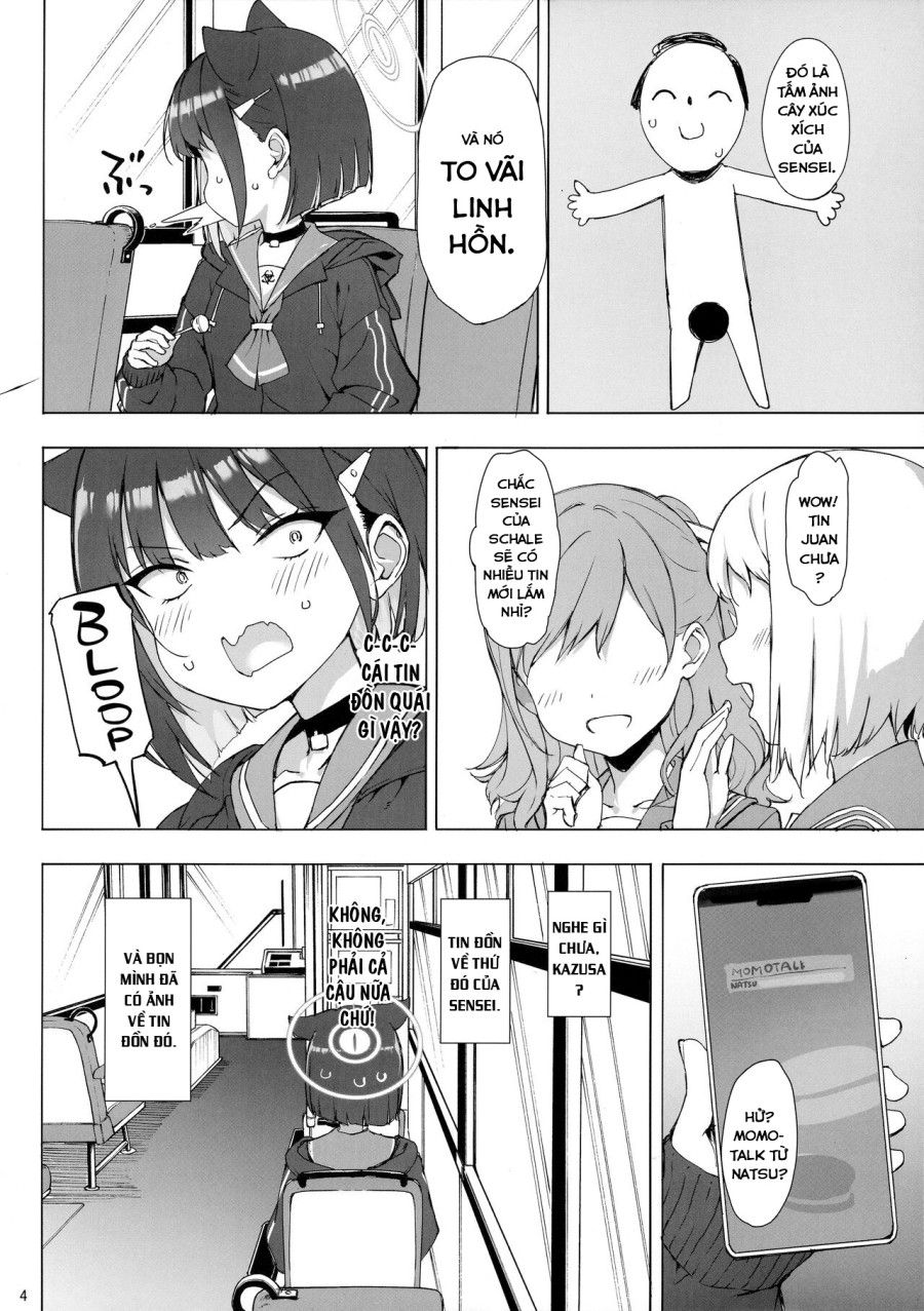 Con Mèo Đen Đã Già Blue Archive Oneshot page 6 - Giả Dược