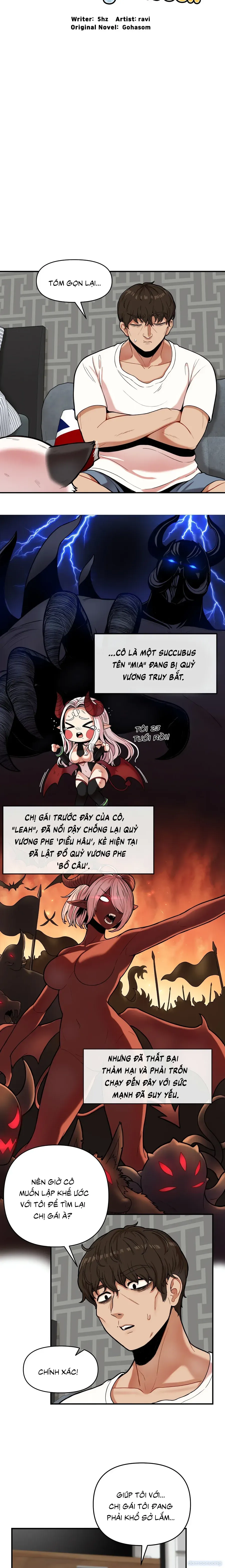 đọc truyện Con Mèo Nhặt Được Hóa Ra Là Succubus!? Tôi Nhận Được Kĩ Năng Vô Hình (không Che) Chương 1 ảnh 15 tại Thiên Thai Truyện