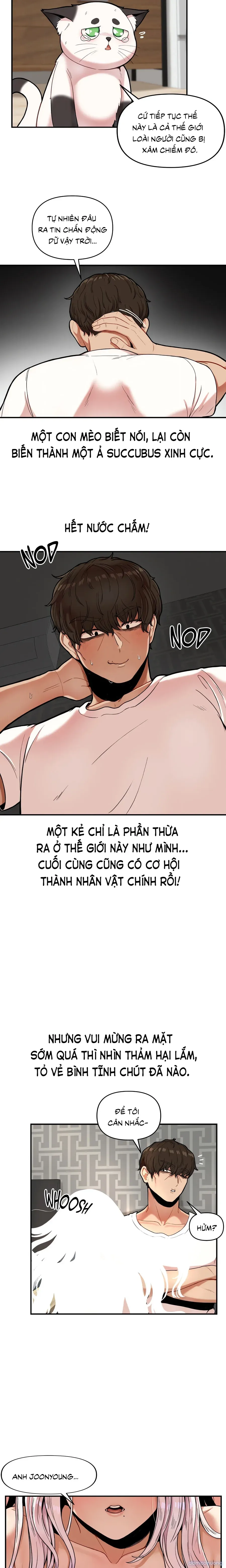 đọc truyện Con Mèo Nhặt Được Hóa Ra Là Succubus!? Tôi Nhận Được Kĩ Năng Vô Hình (không Che) Chương 1 ảnh 16 tại Thiên Thai Truyện