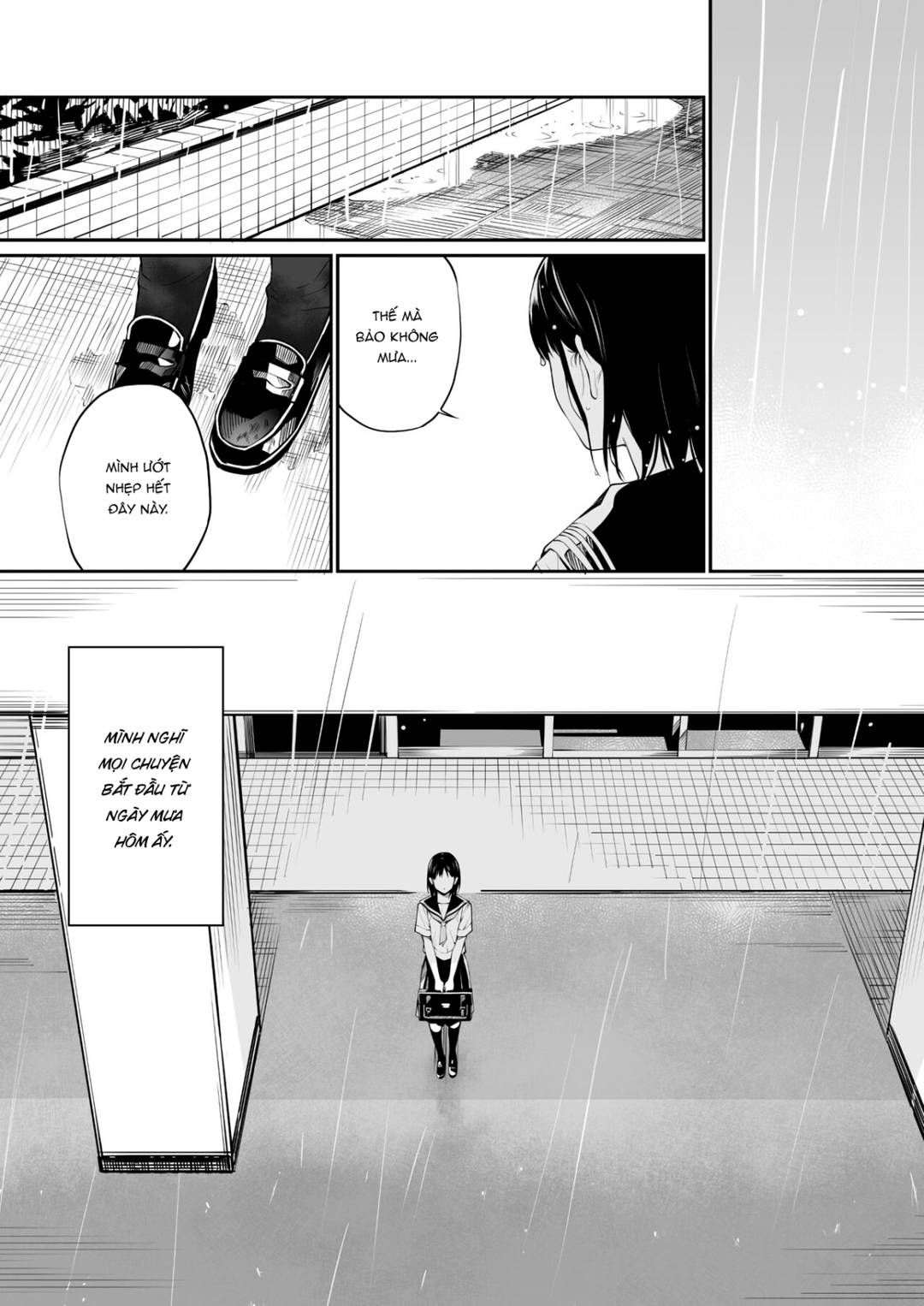 Cơn Mưa Làm Quần Áo Tôi Bị Xuyên Thấu Oneshot page 7 - Giả Dược