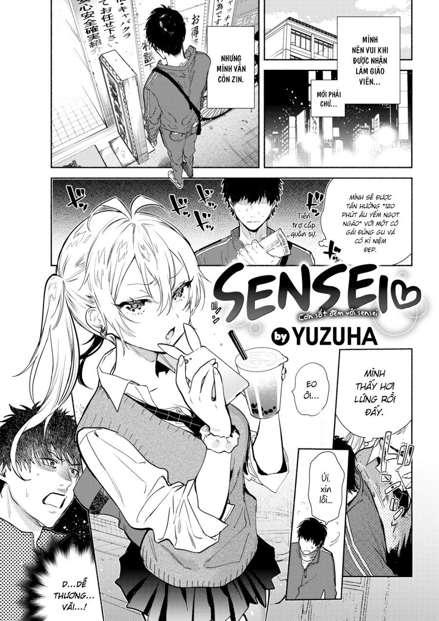 Cơn Sốt Đêm Với Sensei Chương 1 page 2 - Giả Dược