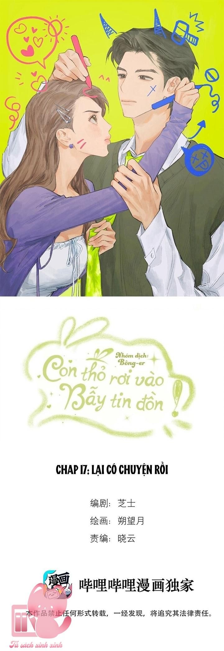 đọc truyện Con Thỏ Rơi Vào Bẫy Tin Đồn Chương 17 ảnh 1 tại Giả Dược