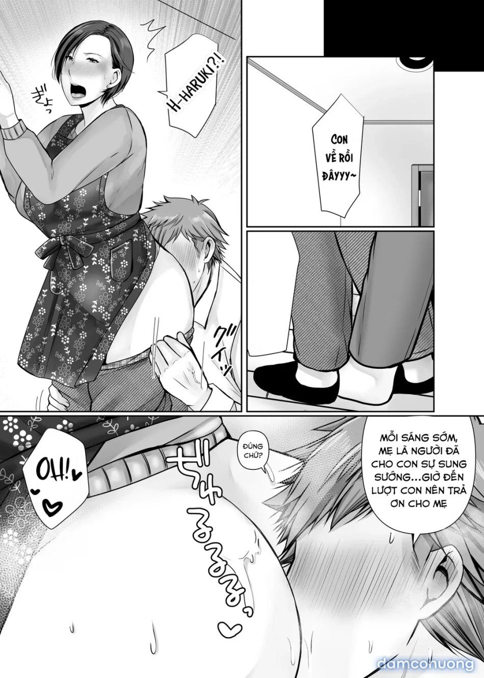 đọc truyện Con Trai Đã Thuyết Phục Tôi Làm Nó… Chương 1 ảnh 50 tại Thiên Thai Truyện