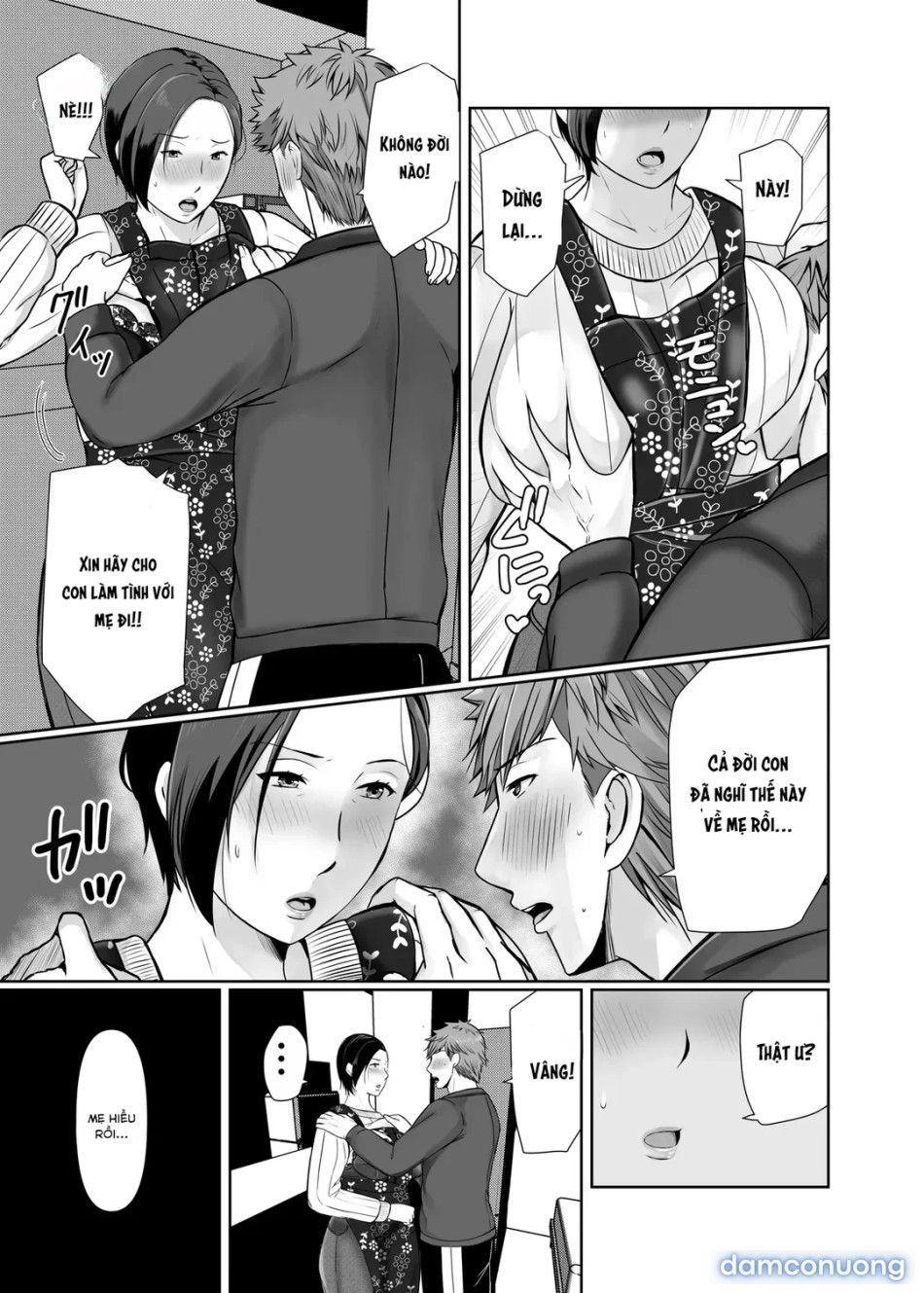 đọc truyện Con Trai Đã Thuyết Phục Tôi Làm Nó… Chương 1 ảnh 11 tại Thiên Thai Truyện