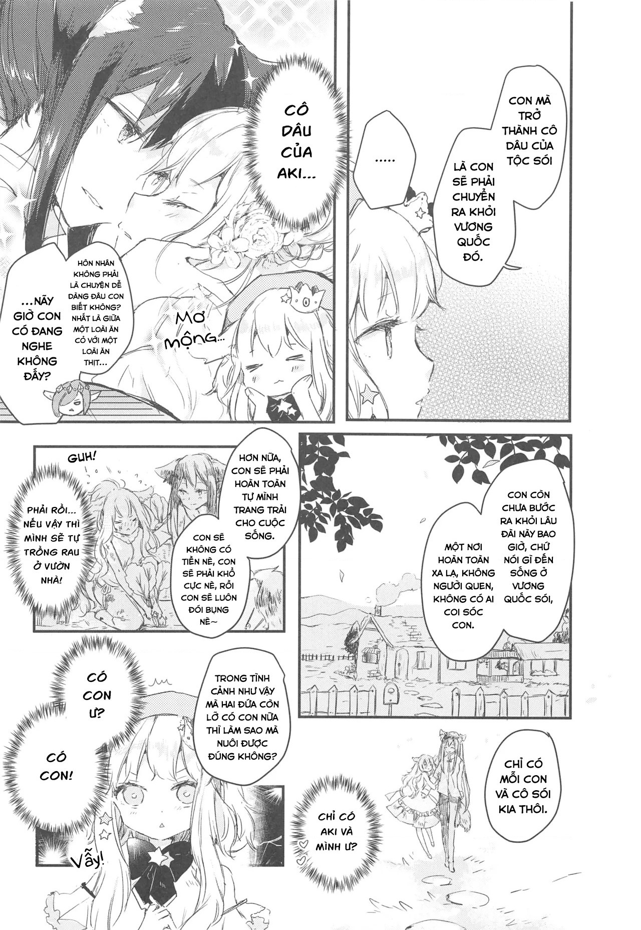 đọc truyện Công Chúa Cừu Trong Lốt Sói Chương 28.5 ảnh 10 tại Thiên Thai Truyện