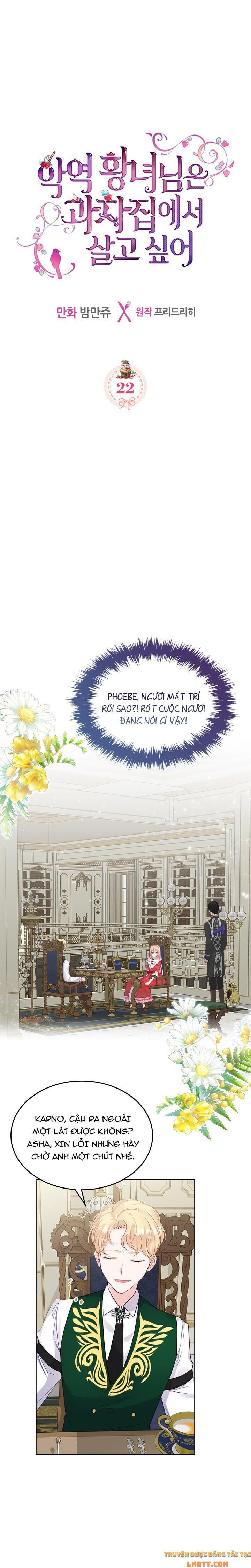 đọc truyện Công Chúa Phản Diện Muốn Sống Trong Cửa Hàng Bánh Ngọt Chương 22 ảnh 3 tại Thiên Thai Truyện