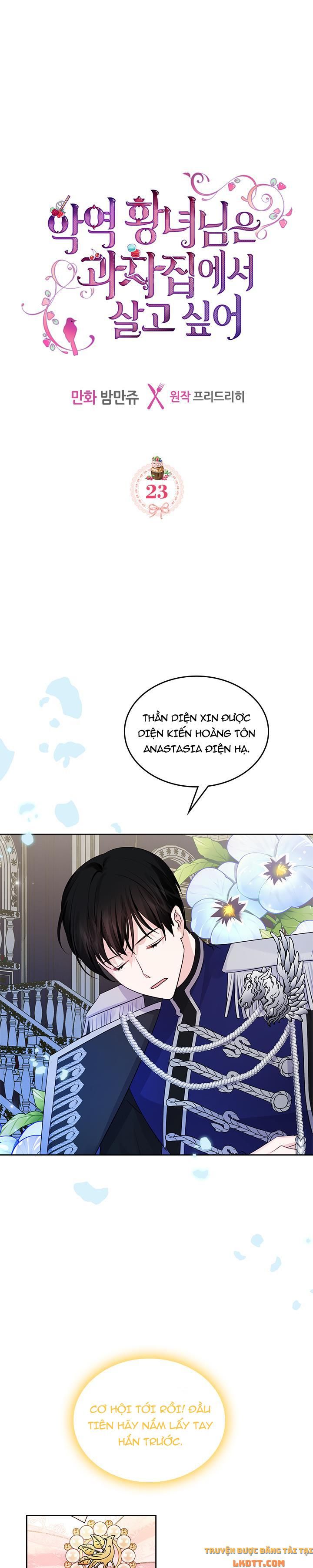 đọc truyện Công Chúa Phản Diện Muốn Sống Trong Cửa Hàng Bánh Ngọt Chương 23 ảnh 3 tại Thiên Thai Truyện