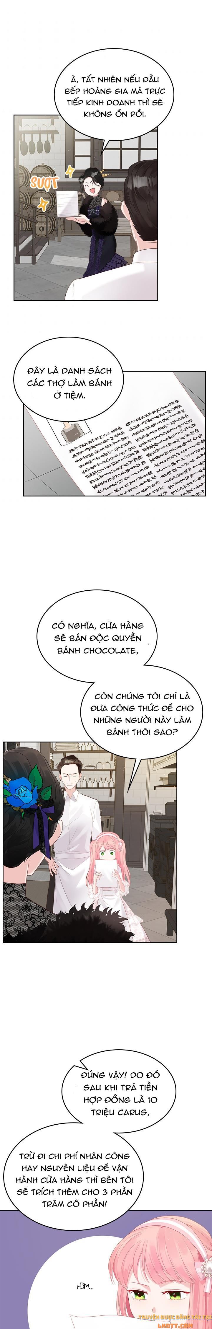 đọc truyện Công Chúa Phản Diện Muốn Sống Trong Cửa Hàng Bánh Ngọt Chương 25 ảnh 18 tại Thiên Thai Truyện