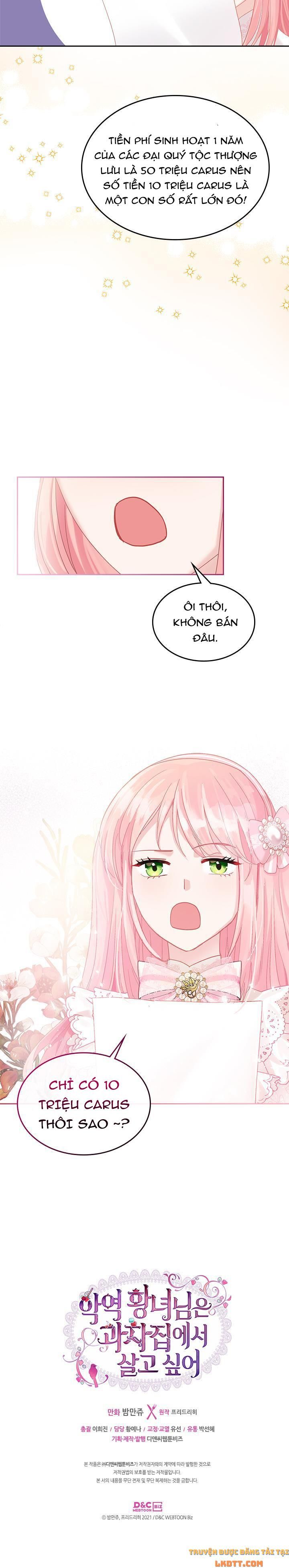 đọc truyện Công Chúa Phản Diện Muốn Sống Trong Cửa Hàng Bánh Ngọt Chương 25 ảnh 19 tại Thiên Thai Truyện