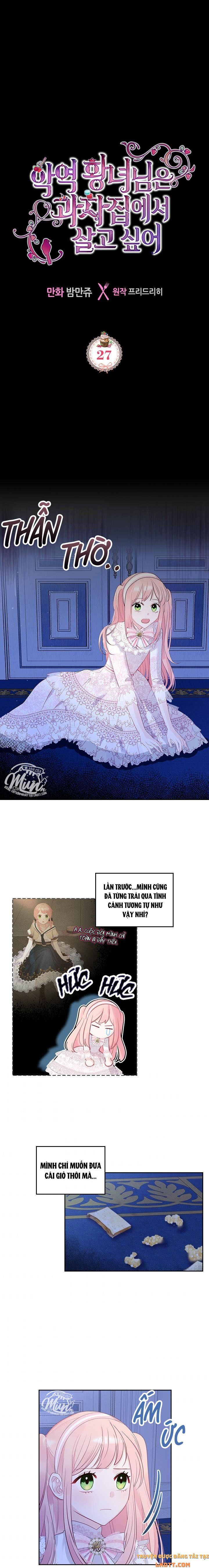 đọc truyện Công Chúa Phản Diện Muốn Sống Trong Cửa Hàng Bánh Ngọt Chương 27 ảnh 3 tại Thiên Thai Truyện