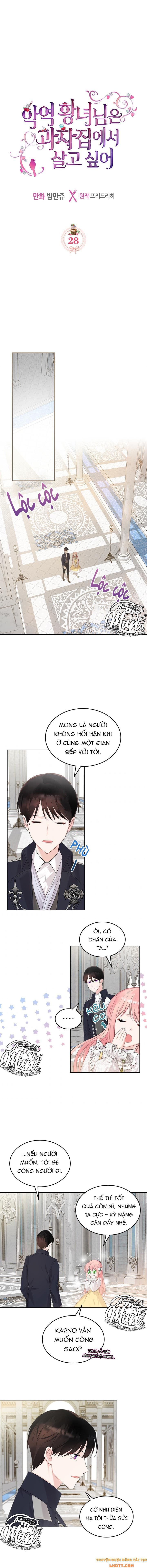 đọc truyện Công Chúa Phản Diện Muốn Sống Trong Cửa Hàng Bánh Ngọt Chương 28 ảnh 3 tại Thiên Thai Truyện