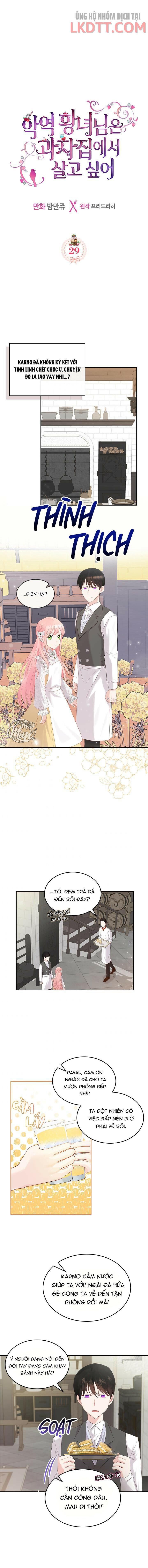 đọc truyện Công Chúa Phản Diện Muốn Sống Trong Cửa Hàng Bánh Ngọt Chương 29 ảnh 3 tại Thiên Thai Truyện