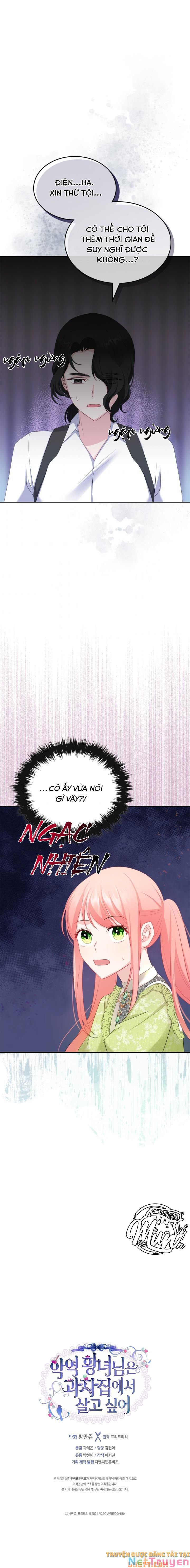 đọc truyện Công Chúa Phản Diện Muốn Sống Trong Cửa Hàng Bánh Ngọt Chương 47 ảnh 13 tại Thiên Thai Truyện