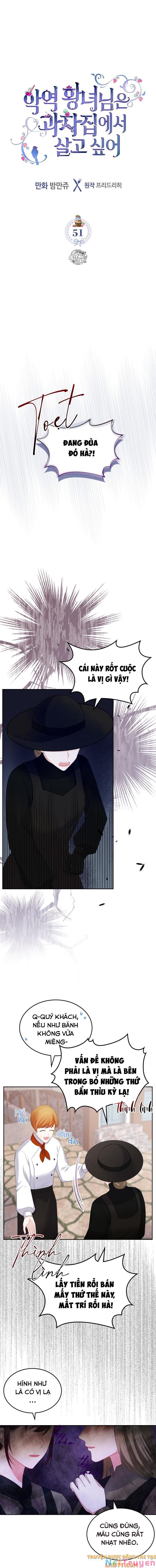 đọc truyện Công Chúa Phản Diện Muốn Sống Trong Cửa Hàng Bánh Ngọt Chương 51 ảnh 3 tại Thiên Thai Truyện