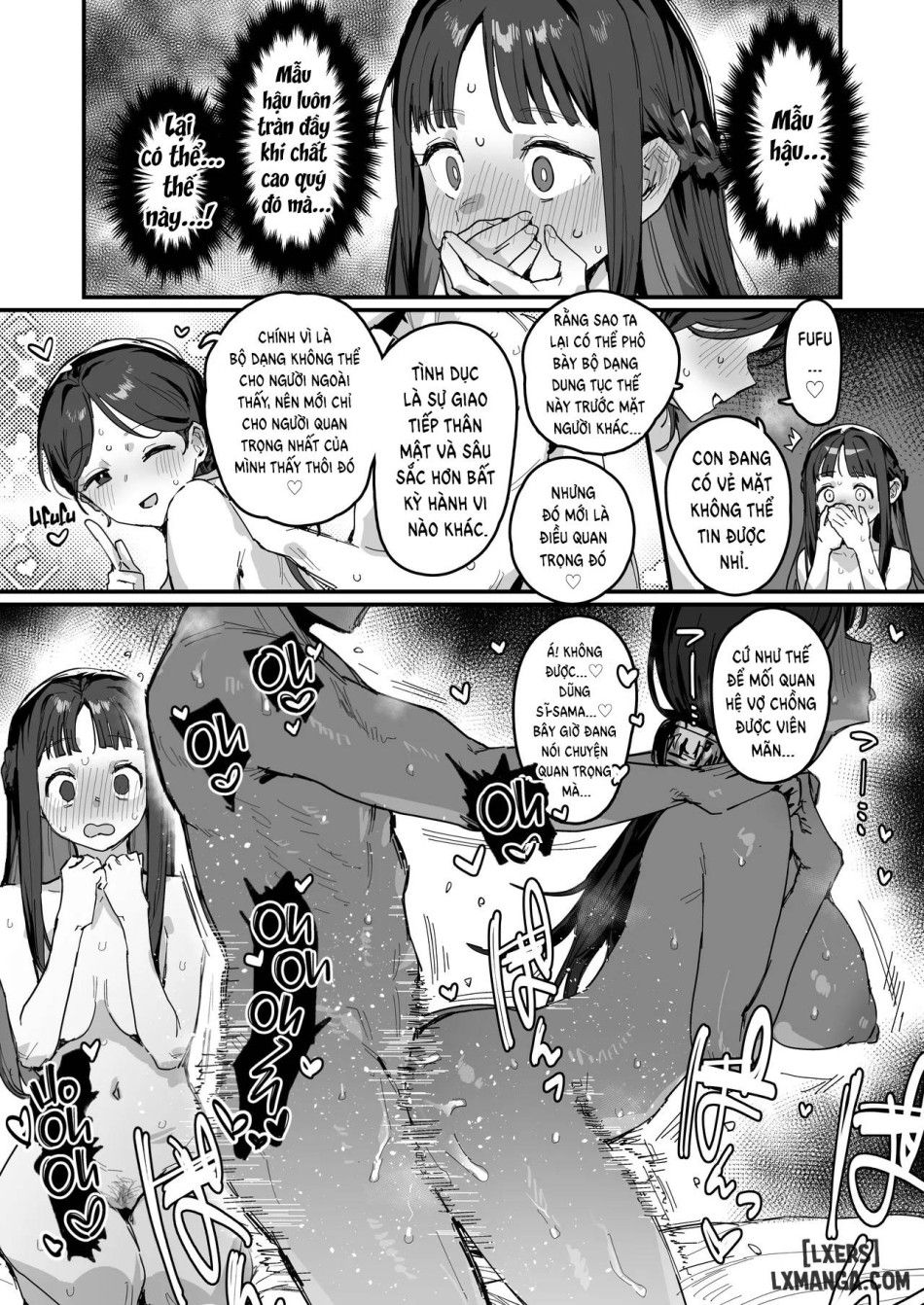 Công Chúa Và Nữ Hoàng Trả Ơn Hiệp Sĩ. Oneshot page 23 - Giả Dược