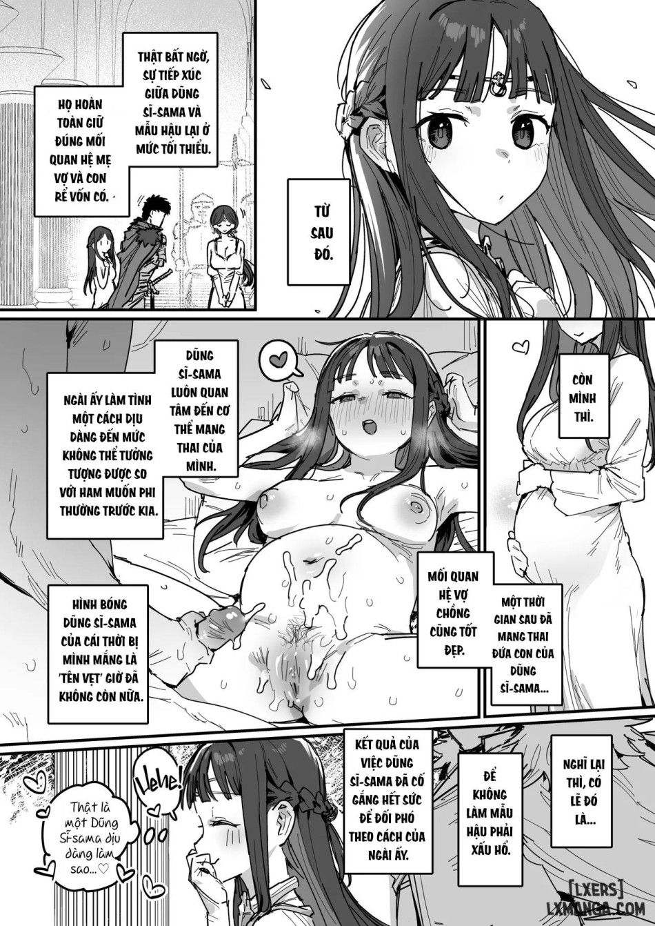 Công Chúa Và Nữ Hoàng Trả Ơn Hiệp Sĩ. Oneshot page 34 - Giả Dược