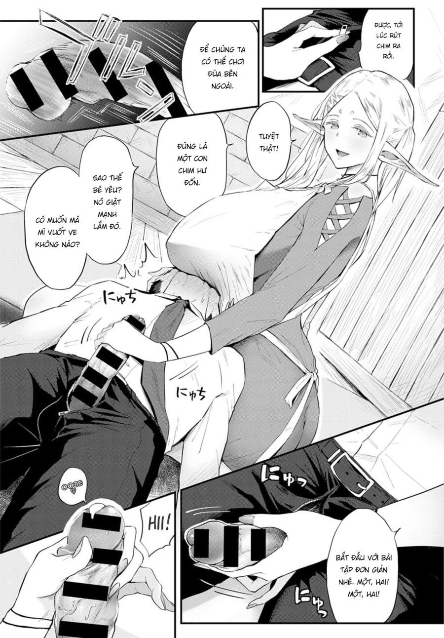 Công Ơn Giải Toả Căng Thẳng Của Hai Chị Elf Oneshot page 11 - Giả Dược
