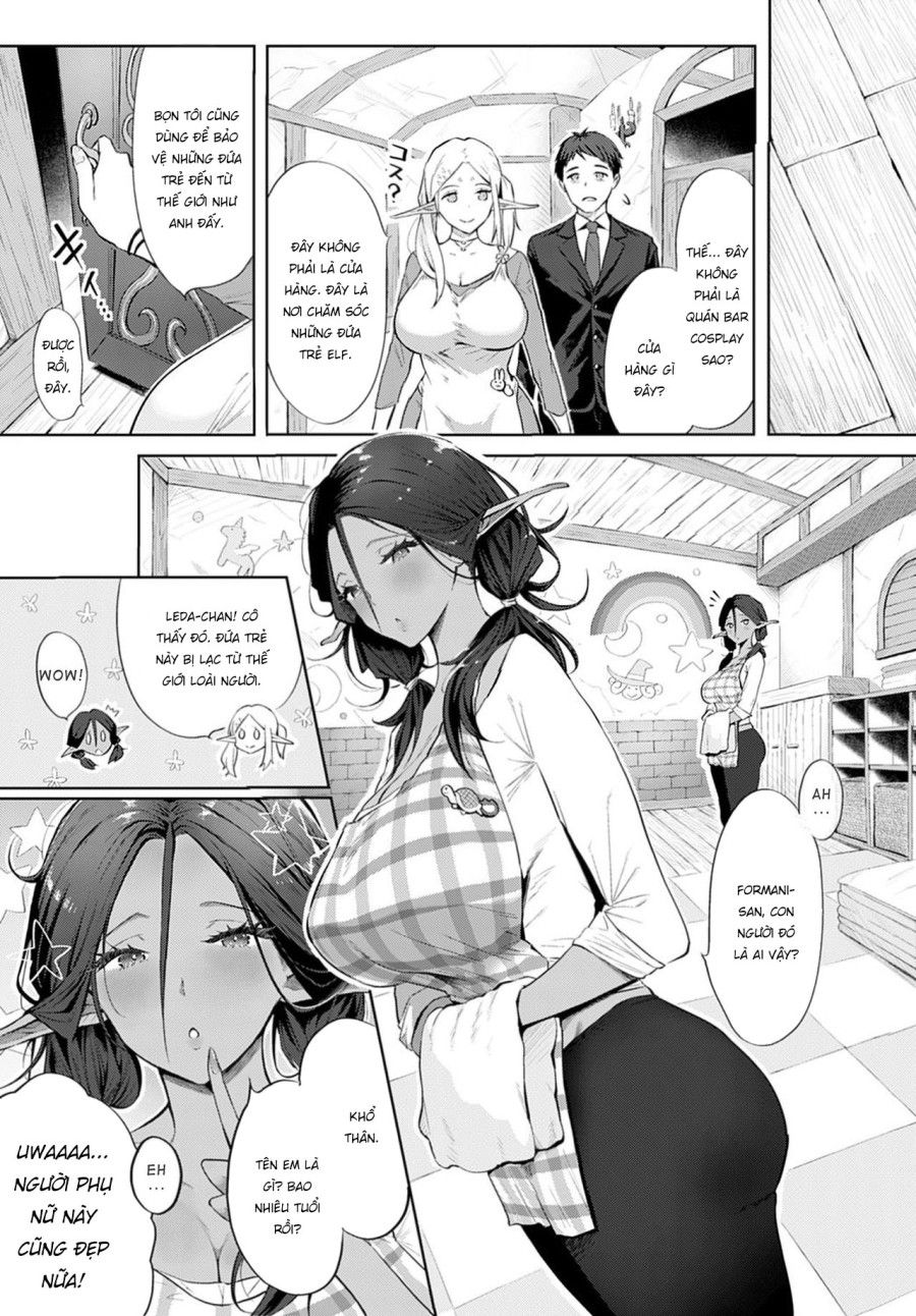 Công Ơn Giải Toả Căng Thẳng Của Hai Chị Elf Oneshot page 7 - Giả Dược