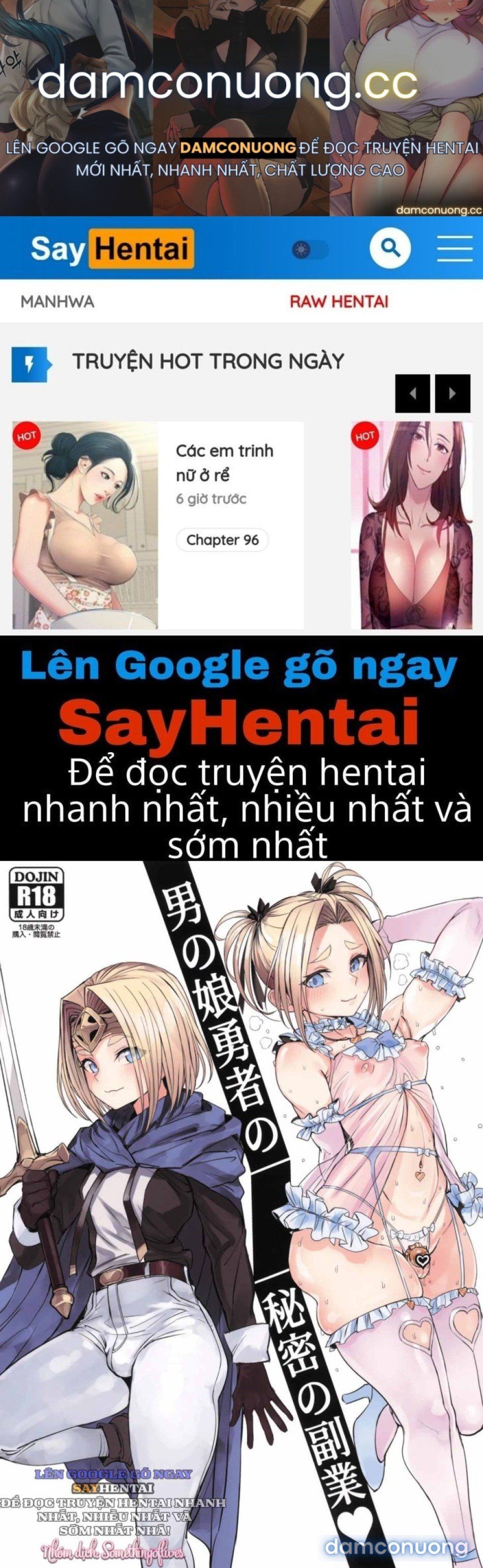 đọc truyện Công Việc Phụ Bí Mật Của Dũng Sĩ Trai Giả Gái Chương 1 ảnh 2 tại Thiên Thai Truyện