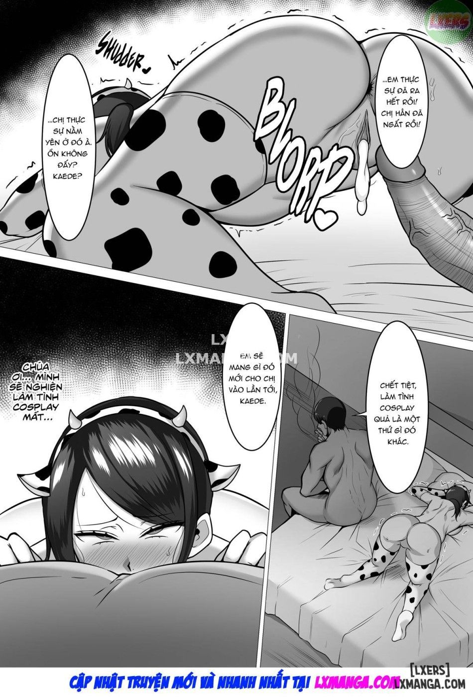 Cosplay Bò Với Người Vợ Đầy Đặn Chương 1 page 24 - Giả Dược