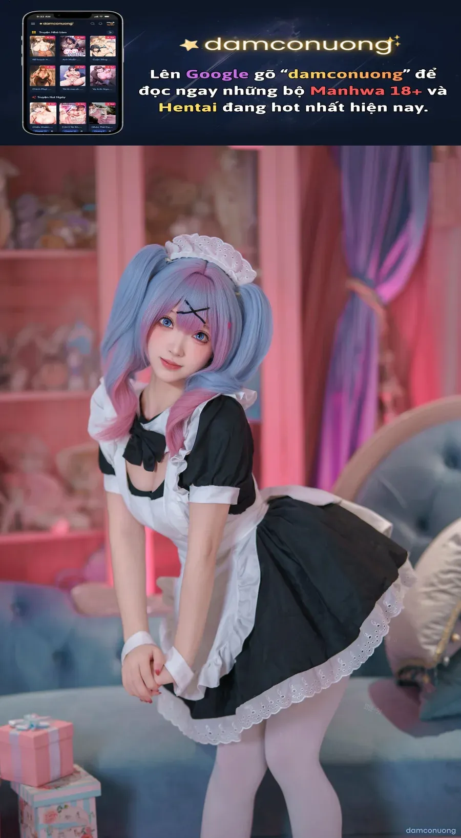 đọc truyện Cosplay Hatsune Miku Rabbit Hole Maid Bangni邦尼 cosplay Hatsune Miku Rabbit Hole Maid ảnh 2 tại Thiên Thai Truyện