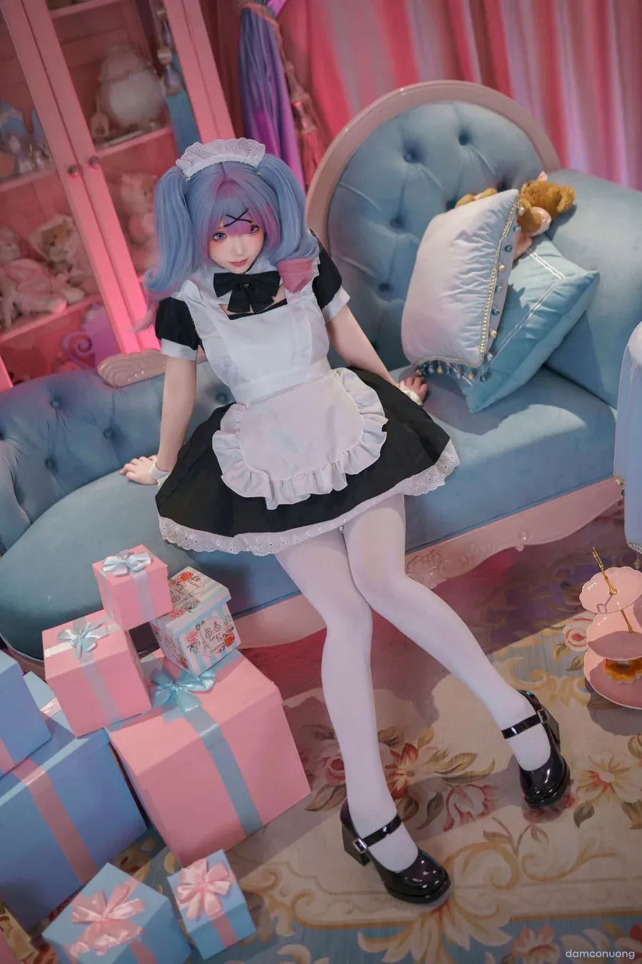 đọc truyện Cosplay Hatsune Miku Rabbit Hole Maid Bangni邦尼 cosplay Hatsune Miku Rabbit Hole Maid ảnh 3 tại Thiên Thai Truyện