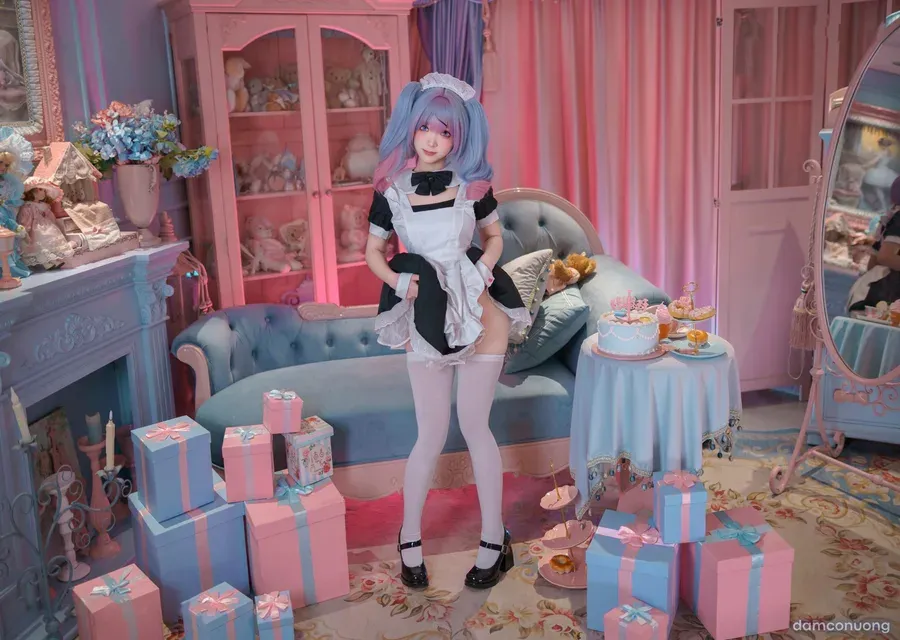đọc truyện Cosplay Hatsune Miku Rabbit Hole Maid Bangni邦尼 cosplay Hatsune Miku Rabbit Hole Maid ảnh 12 tại Thiên Thai Truyện