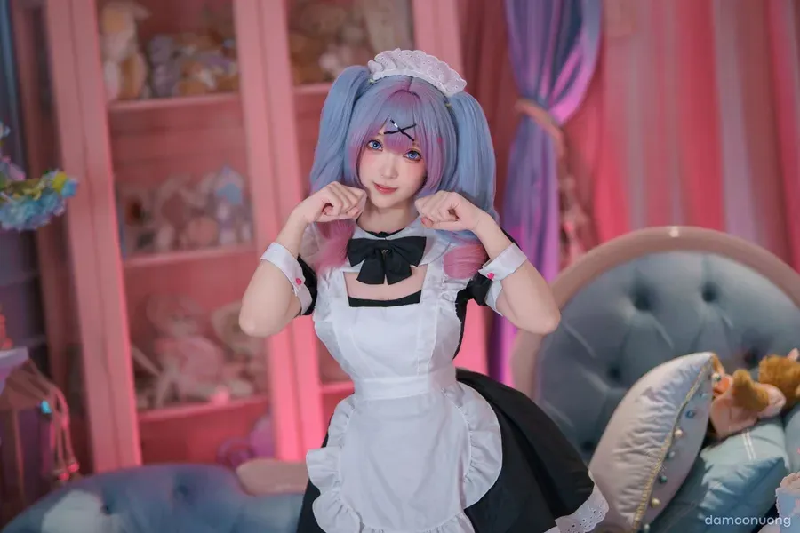 đọc truyện Cosplay Hatsune Miku Rabbit Hole Maid Bangni邦尼 cosplay Hatsune Miku Rabbit Hole Maid ảnh 13 tại Thiên Thai Truyện