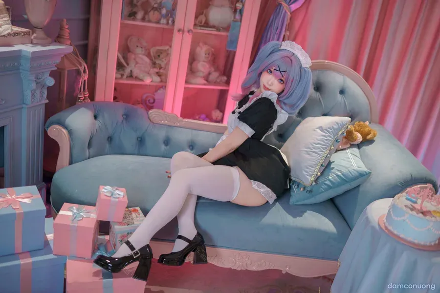 đọc truyện Cosplay Hatsune Miku Rabbit Hole Maid Bangni邦尼 cosplay Hatsune Miku Rabbit Hole Maid ảnh 20 tại Thiên Thai Truyện