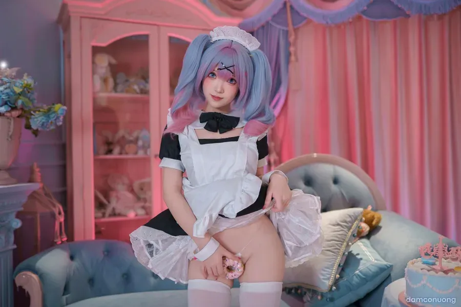 đọc truyện Cosplay Hatsune Miku Rabbit Hole Maid Bangni邦尼 cosplay Hatsune Miku Rabbit Hole Maid ảnh 22 tại Thiên Thai Truyện