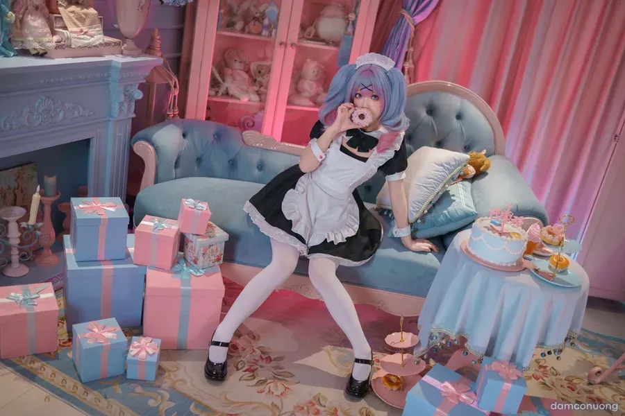 đọc truyện Cosplay Hatsune Miku Rabbit Hole Maid Bangni邦尼 cosplay Hatsune Miku Rabbit Hole Maid ảnh 25 tại Thiên Thai Truyện
