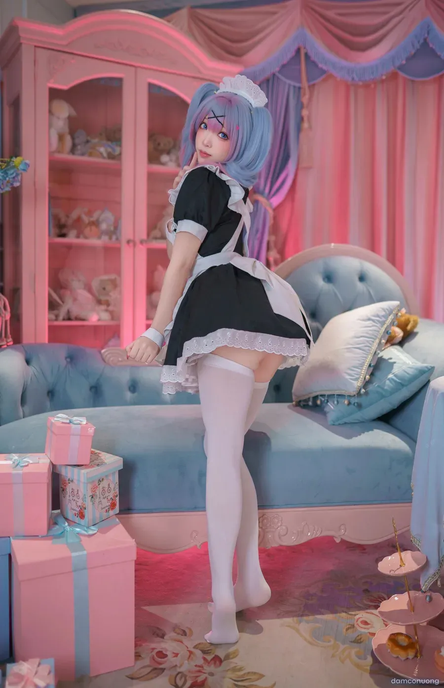 đọc truyện Cosplay Hatsune Miku Rabbit Hole Maid Bangni邦尼 cosplay Hatsune Miku Rabbit Hole Maid ảnh 28 tại Thiên Thai Truyện