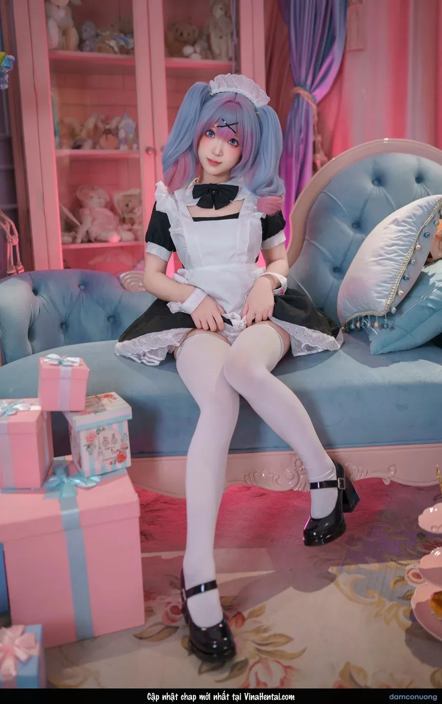 đọc truyện Cosplay Hatsune Miku Rabbit Hole Maid Bangni邦尼 cosplay Hatsune Miku Rabbit Hole Maid ảnh 5 tại Thiên Thai Truyện