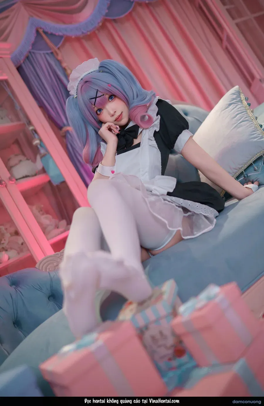 đọc truyện Cosplay Hatsune Miku Rabbit Hole Maid Bangni邦尼 cosplay Hatsune Miku Rabbit Hole Maid ảnh 33 tại Thiên Thai Truyện