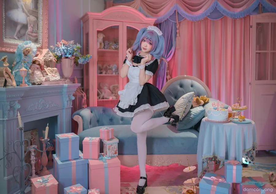 đọc truyện Cosplay Hatsune Miku Rabbit Hole Maid Bangni邦尼 cosplay Hatsune Miku Rabbit Hole Maid ảnh 34 tại Thiên Thai Truyện