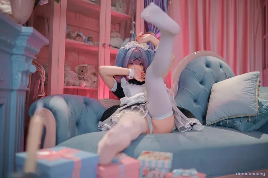đọc truyện Cosplay Hatsune Miku Rabbit Hole Maid Bangni邦尼 cosplay Hatsune Miku Rabbit Hole Maid ảnh 36 tại Thiên Thai Truyện