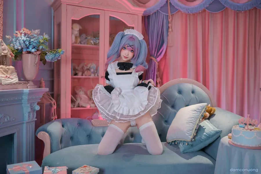 đọc truyện Cosplay Hatsune Miku Rabbit Hole Maid Bangni邦尼 cosplay Hatsune Miku Rabbit Hole Maid ảnh 40 tại Thiên Thai Truyện