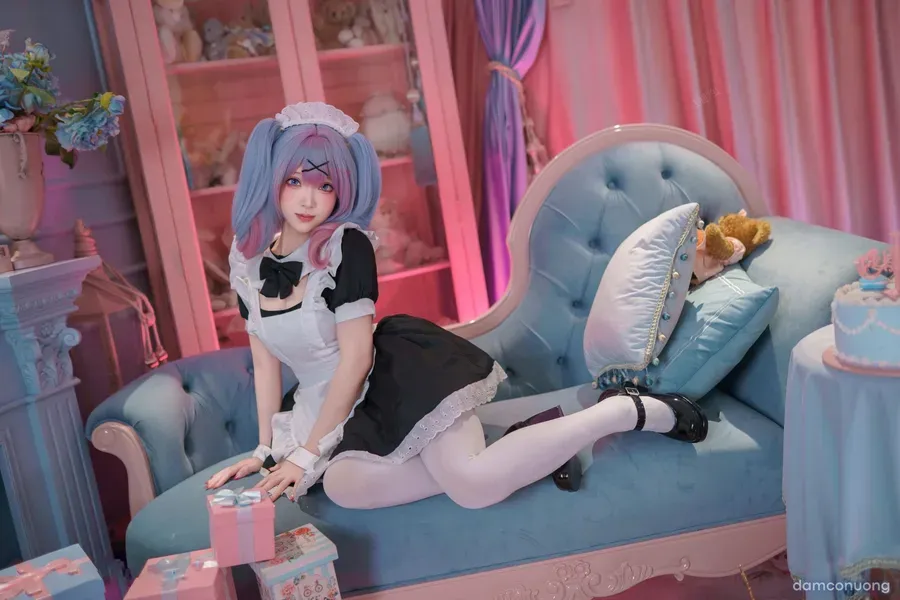 đọc truyện Cosplay Hatsune Miku Rabbit Hole Maid Bangni邦尼 cosplay Hatsune Miku Rabbit Hole Maid ảnh 6 tại Thiên Thai Truyện