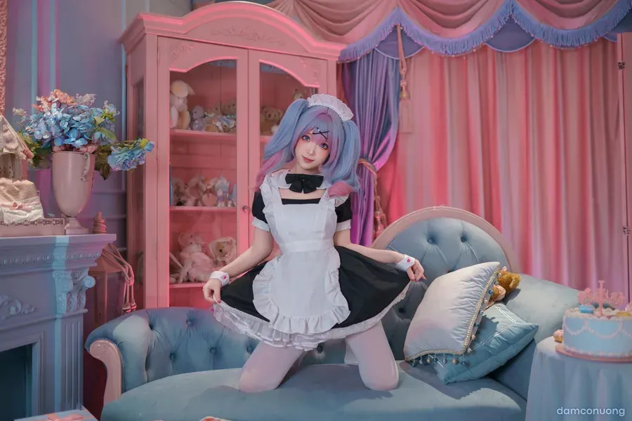 đọc truyện Cosplay Hatsune Miku Rabbit Hole Maid Bangni邦尼 cosplay Hatsune Miku Rabbit Hole Maid ảnh 42 tại Thiên Thai Truyện