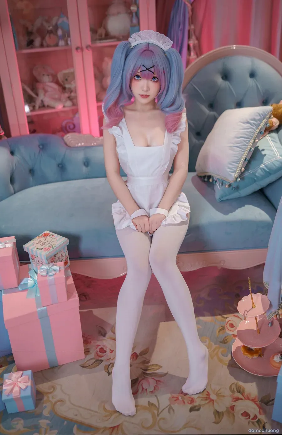 đọc truyện Cosplay Hatsune Miku Rabbit Hole Maid Bangni邦尼 cosplay Hatsune Miku Rabbit Hole Maid ảnh 44 tại Thiên Thai Truyện