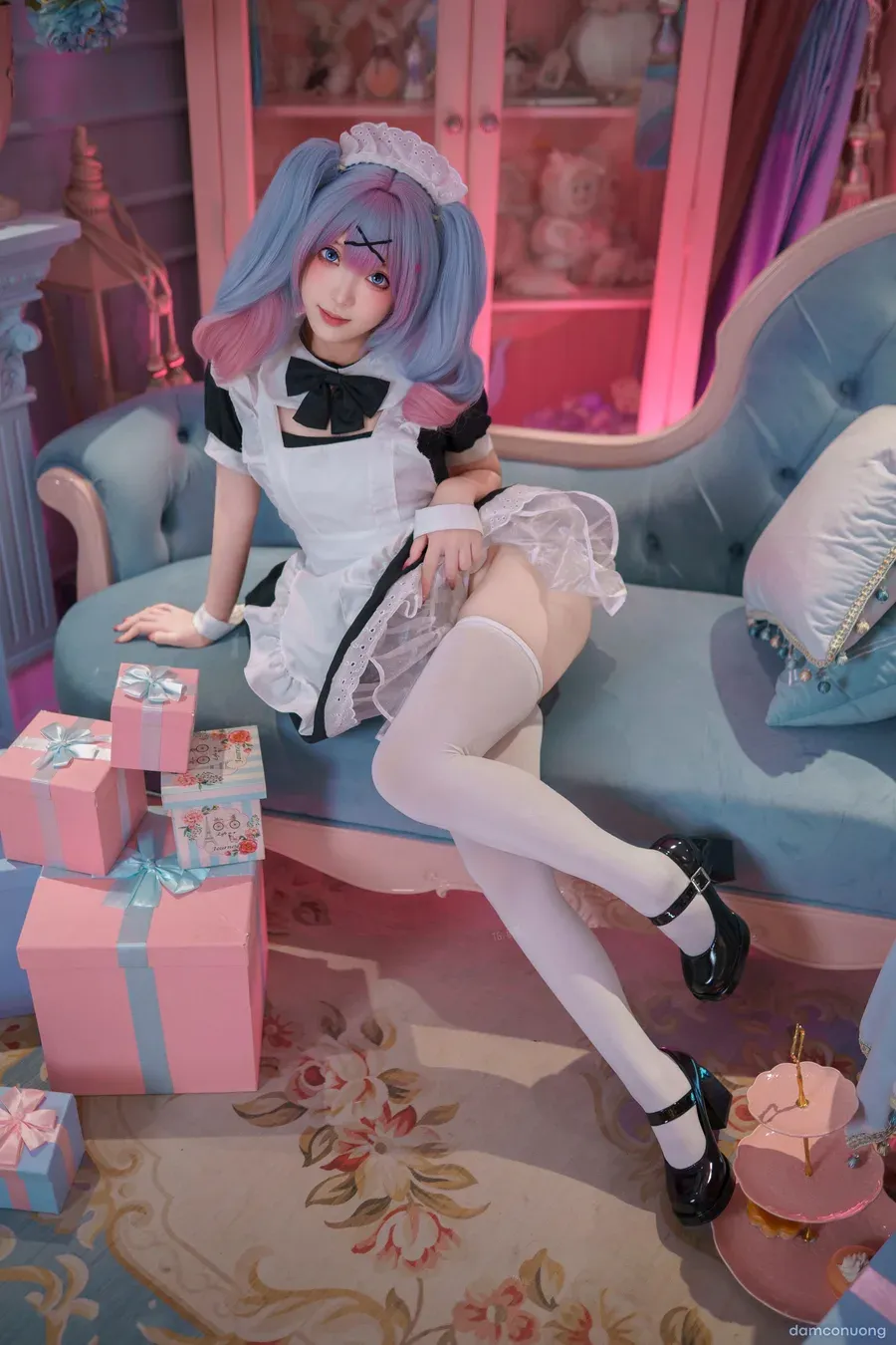 đọc truyện Cosplay Hatsune Miku Rabbit Hole Maid Bangni邦尼 cosplay Hatsune Miku Rabbit Hole Maid ảnh 8 tại Thiên Thai Truyện
