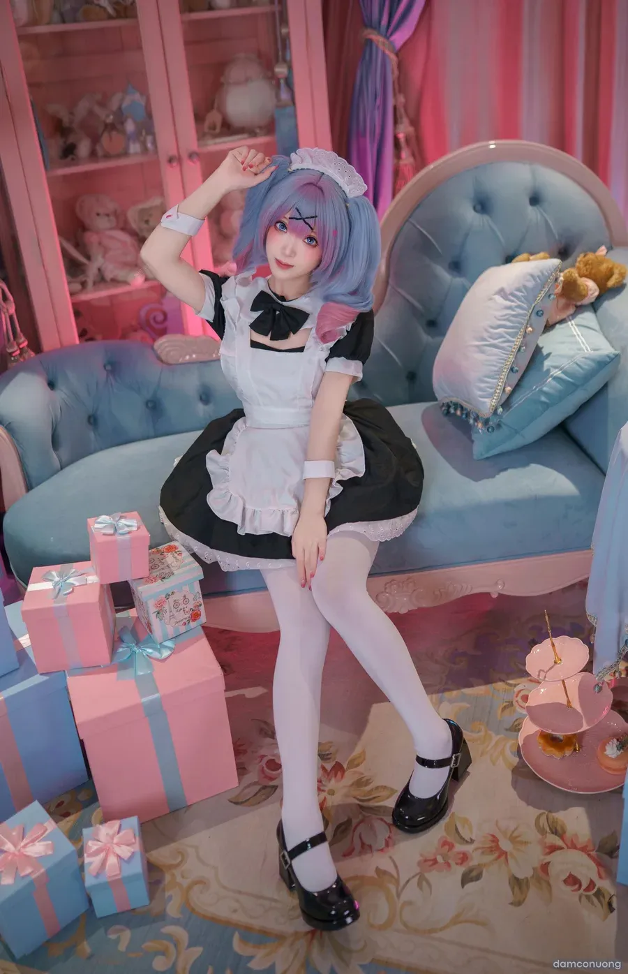 đọc truyện Cosplay Hatsune Miku Rabbit Hole Maid Bangni邦尼 cosplay Hatsune Miku Rabbit Hole Maid ảnh 70 tại Thiên Thai Truyện