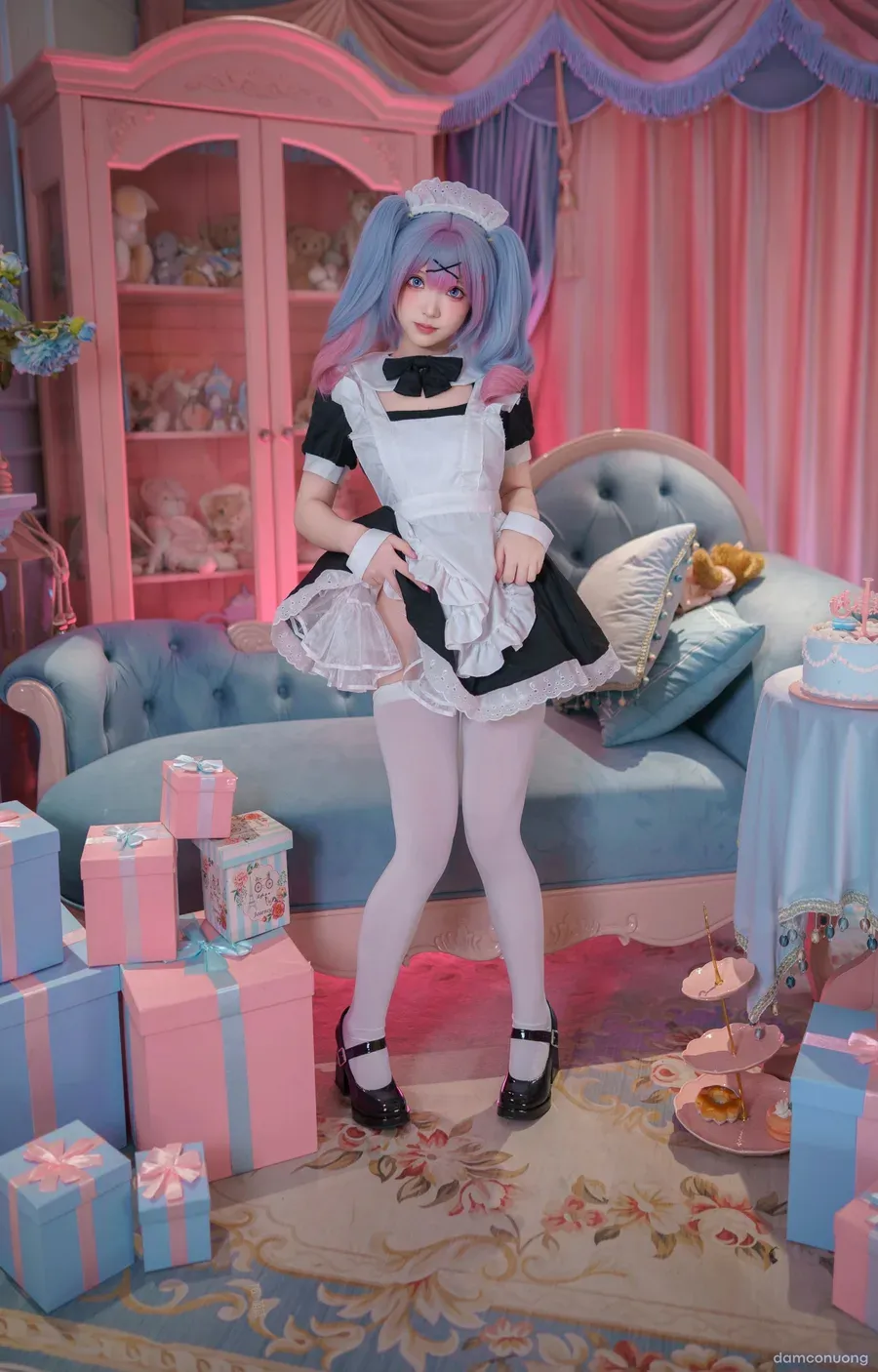 đọc truyện Cosplay Hatsune Miku Rabbit Hole Maid Bangni邦尼 cosplay Hatsune Miku Rabbit Hole Maid ảnh 11 tại Thiên Thai Truyện