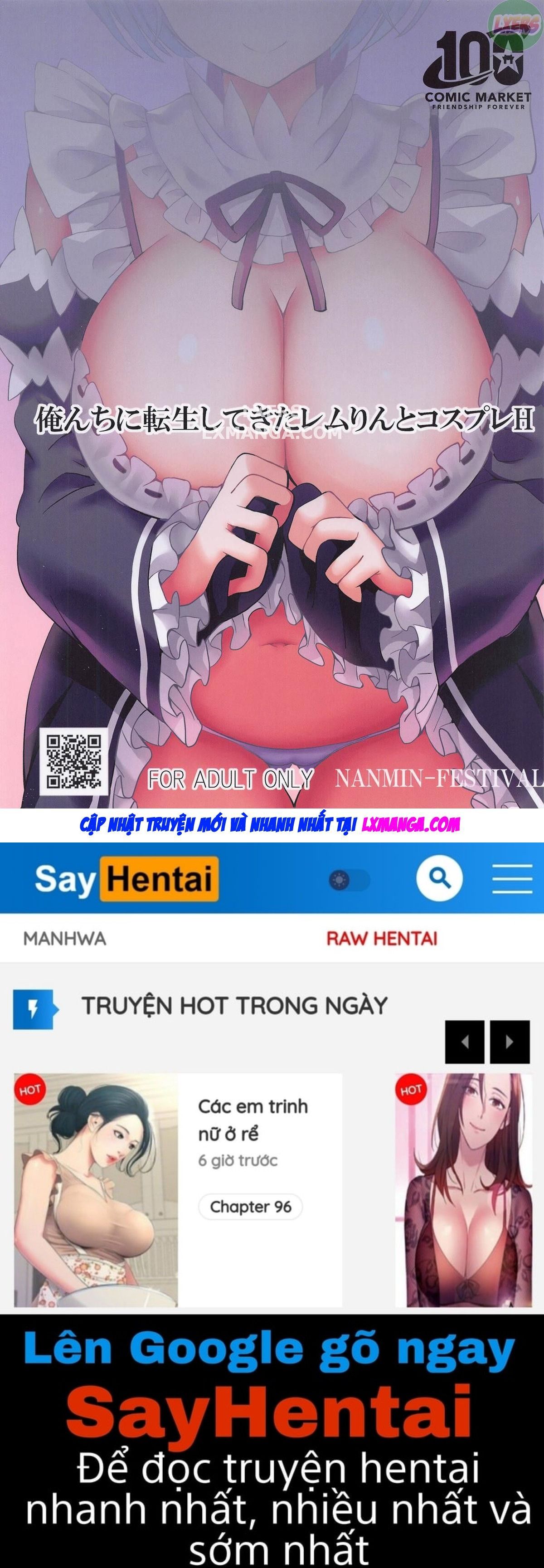 đọc truyện Cosplay Sex With Rem-rin Who Was Transported To My House Oneshot ảnh 21 tại Giả Dược