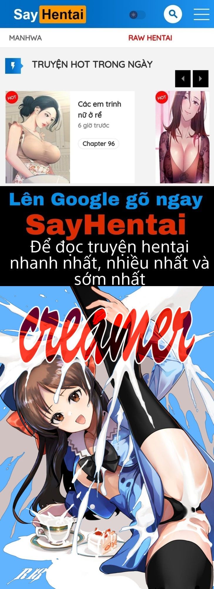 đọc truyện Creamer Oneshot ảnh 1 tại Giả Dược